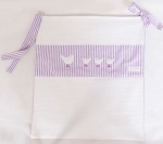 Pyjamatasche mit Applikation Vogel