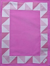 Decke Geo Rosa