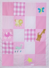 Decke Zoo Rosa Gross