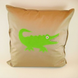 Kissen Kroko Cappo Quadrat