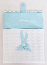 Utensilo mit Applikation Hase