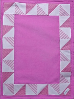 Decke Geo Rosa